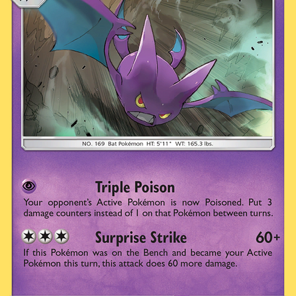 Crobat (56/149) [Sun & Moon: Base Set]