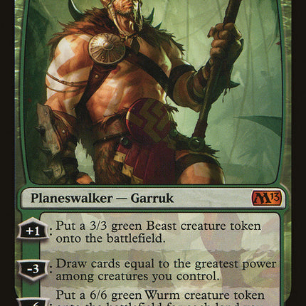 Garruk, Primal Hunter [Magic 2013]