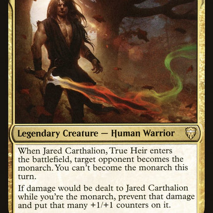 Jared Carthalion, True Heir [Commander Legends]