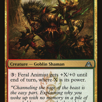 Feral Animist [Dragon's Maze]