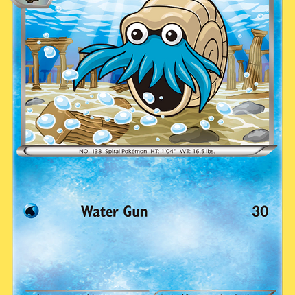 Omanyte (17/124) [XY: Fates Collide]