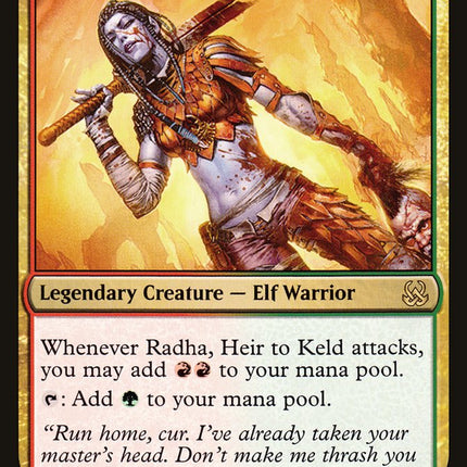 Radha, Heir to Keld [Duel Decks: Mind vs. Might]