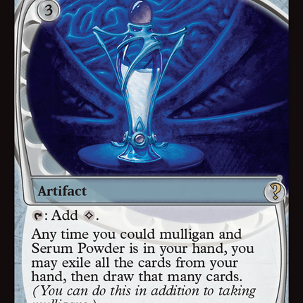 Serum Powder (Future Sight) [Mystery Booster 2]
