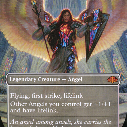 Lyra Dawnbringer (Borderless Alternate Art) [Dominaria Remastered]