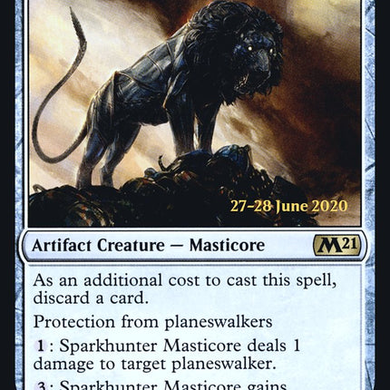 Sparkhunter Masticore [Core Set 2021 Prerelease Promos]