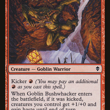 Goblin Bushwhacker [Zendikar]