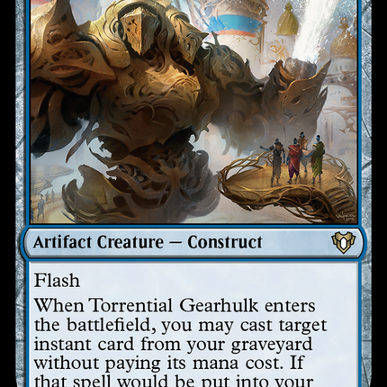 Torrential Gearhulk [Commander Masters]