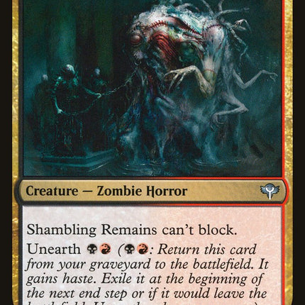 Shambling Remains [Duel Decks: Speed vs. Cunning]