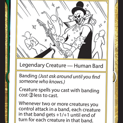 Chatzuk, Mighty Guitarist [Mystery Booster 2 Playtest Cards]
