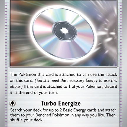 Technical Machine: Turbo Energize (179/182) [Scarlet & Violet: Paradox Rift]