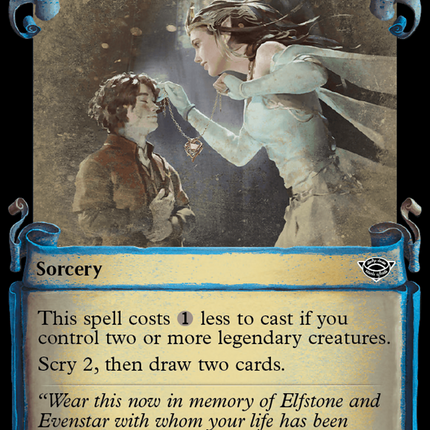 Arwen's Gift [The Lord of the Rings: Tales of Middle-Earth Showcase Scrolls]