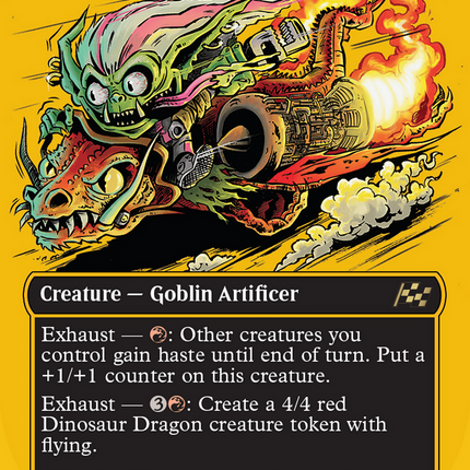 Draconautics Engineer (Borderless) (First-Place Foil) [Aetherdrift]