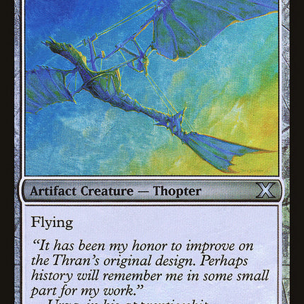 Ornithopter (Premium Foil) [Tenth Edition]