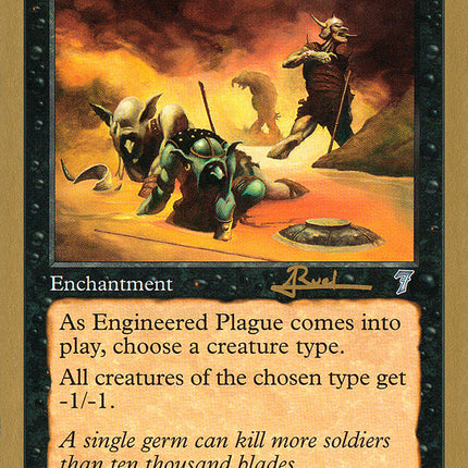 Engineered Plague (Antoine Ruel) (SB) [World Championship Decks 2001]