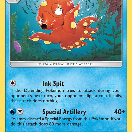 Octillery (23/111) [Sun & Moon: Crimson Invasion]