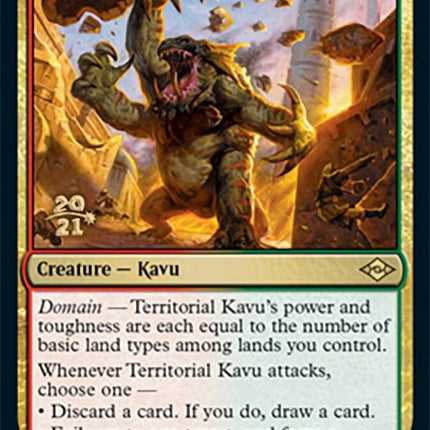Territorial Kavu [Modern Horizons 2 Prerelease Promos]