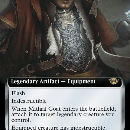 Mithril Coat (Extended Art) (Surge Foil) [The Lord of the Rings: Tales of Middle-Earth]