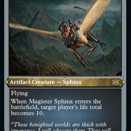 Magister Sphinx (Foil Etched) [Double Masters 2022]