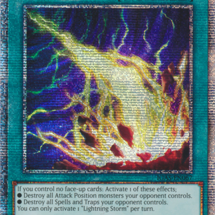 Lightning Storm [IGAS-EN067] Starlight Rare