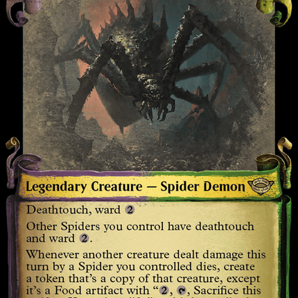 Shelob, Child of Ungoliant [The Lord of the Rings: Tales of Middle-Earth Showcase Scrolls]