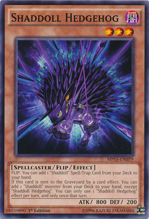 Shaddoll Hedgehog [MP15-EN079] Common