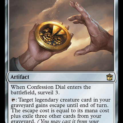 Confession Dial (Surge Foil) [Doctor Who]