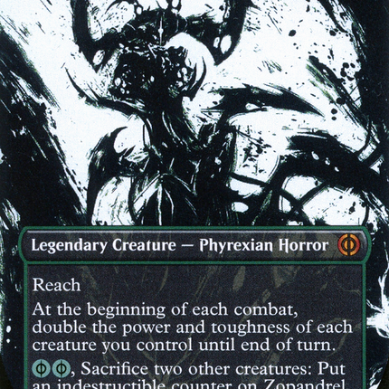 Zopandrel, Hunger Dominus (Borderless Ichor) [Phyrexia: All Will Be One]