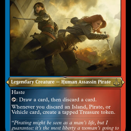Mary Read and Anne Bonny (Foil Etched) [Assassin's Creed]