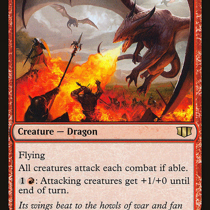 Warmonger Hellkite [Commander 2014]