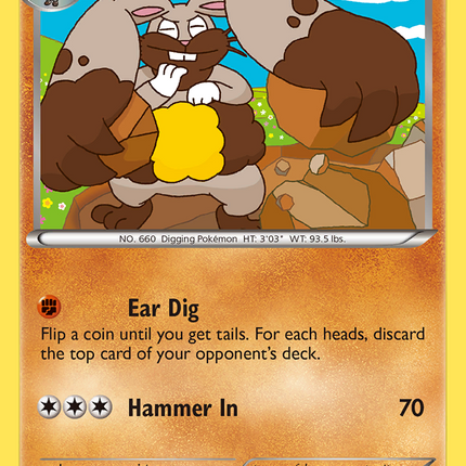 Diggersby (90/160) [XY: Primal Clash]