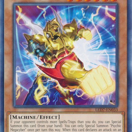 Psychic Megacyber [LED7-EN033] Rare