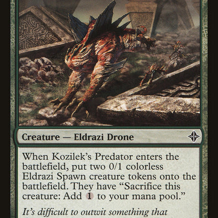 Kozilek's Predator [Rise of the Eldrazi]