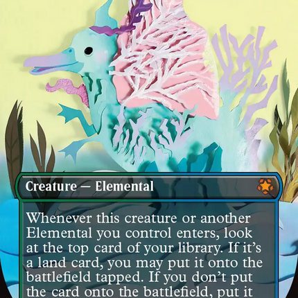 Risen Reef (Borderless) [Lorwyn Eclipsed Special Guests]