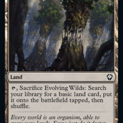 Evolving Wilds [Dominaria United Commander]