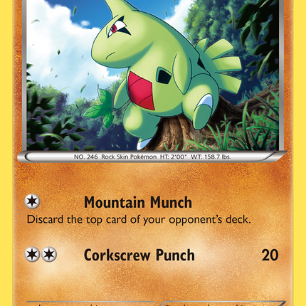 Larvitar (41/124) [XY: Fates Collide]
