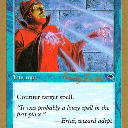 Counterspell (Randy Buehler) [World Championship Decks 1998]