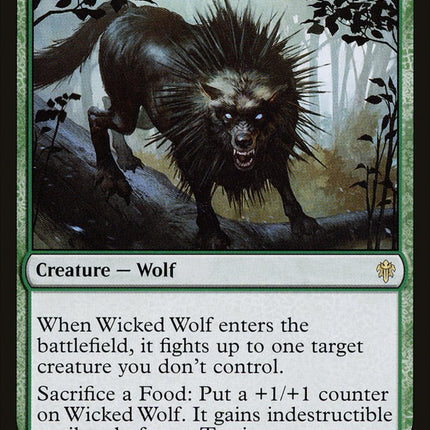 Wicked Wolf [Throne of Eldraine]