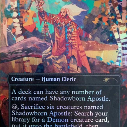 Shadowborn Apostle (Borderless) (683) [Secret Lair Drop Promos]
