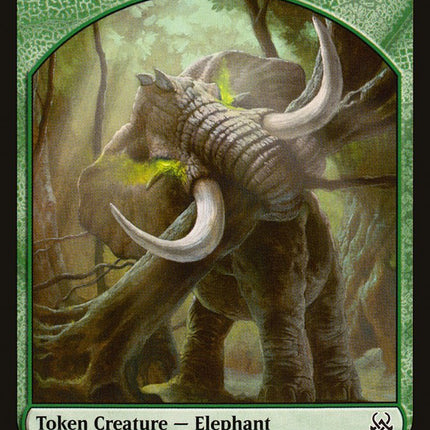 Elephant Token [Duel Decks: Mind vs. Might Tokens]