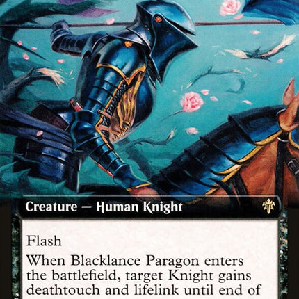 Blacklance Paragon (Extended Art) [Throne of Eldraine]