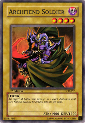 Archfiend Soldier [DCR-057] Rare