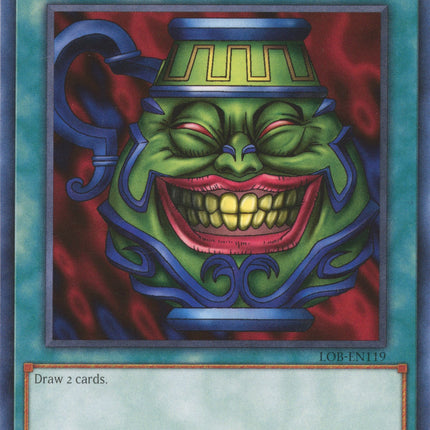 Pot of Greed (25th Anniversary) [LOB-EN119] Rare