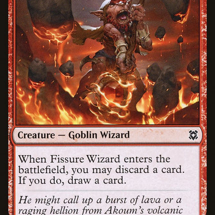 Fissure Wizard [Zendikar Rising]