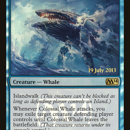 Colossal Whale [Magic 2014 Prerelease Promos]