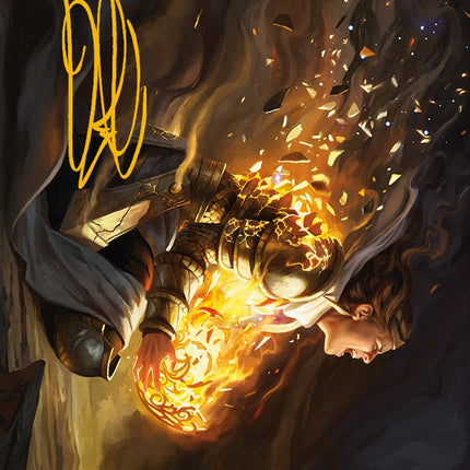 Vanish into Eternity Art Card (Gold-Stamped Signature) [Phyrexia: All Will Be One Art Series]