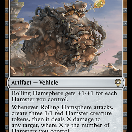 Rolling Hamsphere [Bloomburrow Commander]