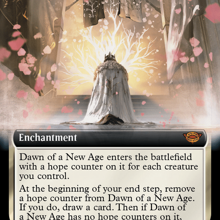 Dawn of a New Age (Extended Art) (Surge Foil) [The Lord of the Rings: Tales of Middle-Earth]
