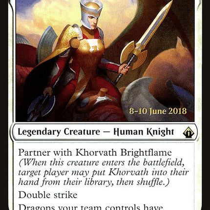 Sylvia Brightspear [Battlebond Prerelease Promos]