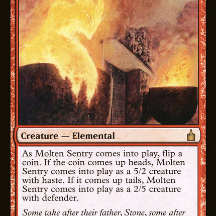 Molten Sentry [Ravnica: City of Guilds]