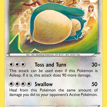 Snorlax (77/124) [XY: Fates Collide]